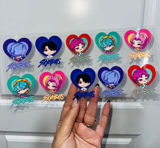 Saja Boys Hearts Uvdtf Wrap