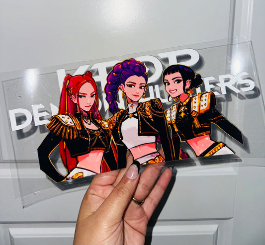 Huntrix Trio Uvdtf Wrap