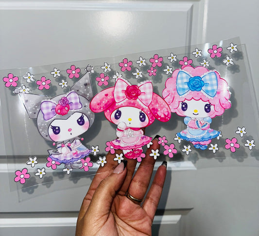 Sanrio Girls Uvdtf Wrap